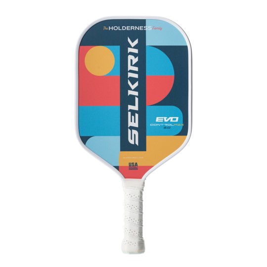 [셀커크] SLK 이보2.0 컨트롤 맥스 16mm 피클볼 패들(SELKIRK SLK EVO2.0 CONTROL MAX PICKLEBALL PADDLE)