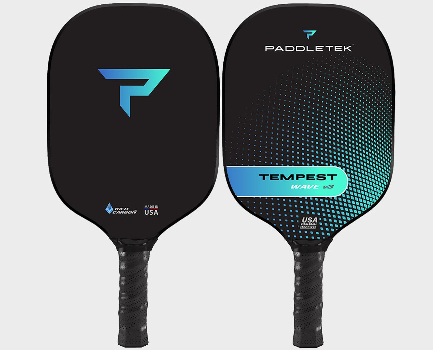 패들택 탬패스트V3 웨이브 피클볼 패들 (Paddletek TEMPEST WAVE V3 PICKLEBALL PADDLE)
