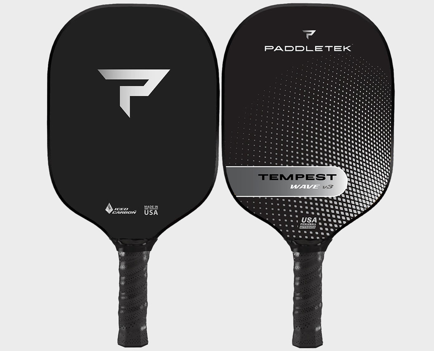 패들택 탬패스트V3 웨이브 피클볼 패들 (Paddletek TEMPEST WAVE V3 PICKLEBALL PADDLE)