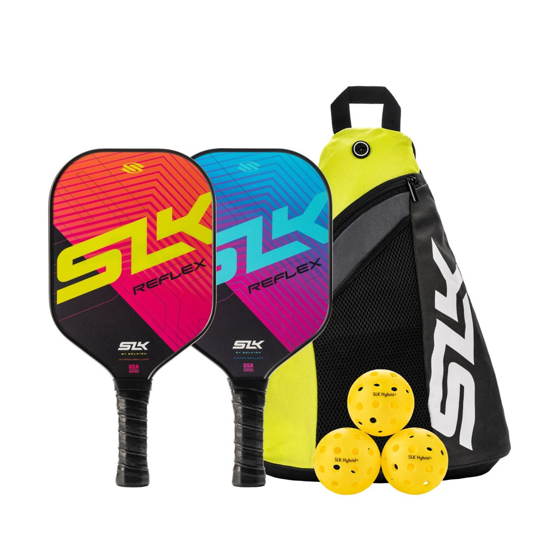 [셀커크] SLK 리플랙스 번들팩 피클볼패들 (SLK by Selkirk Reflex Pickleball Bundle)