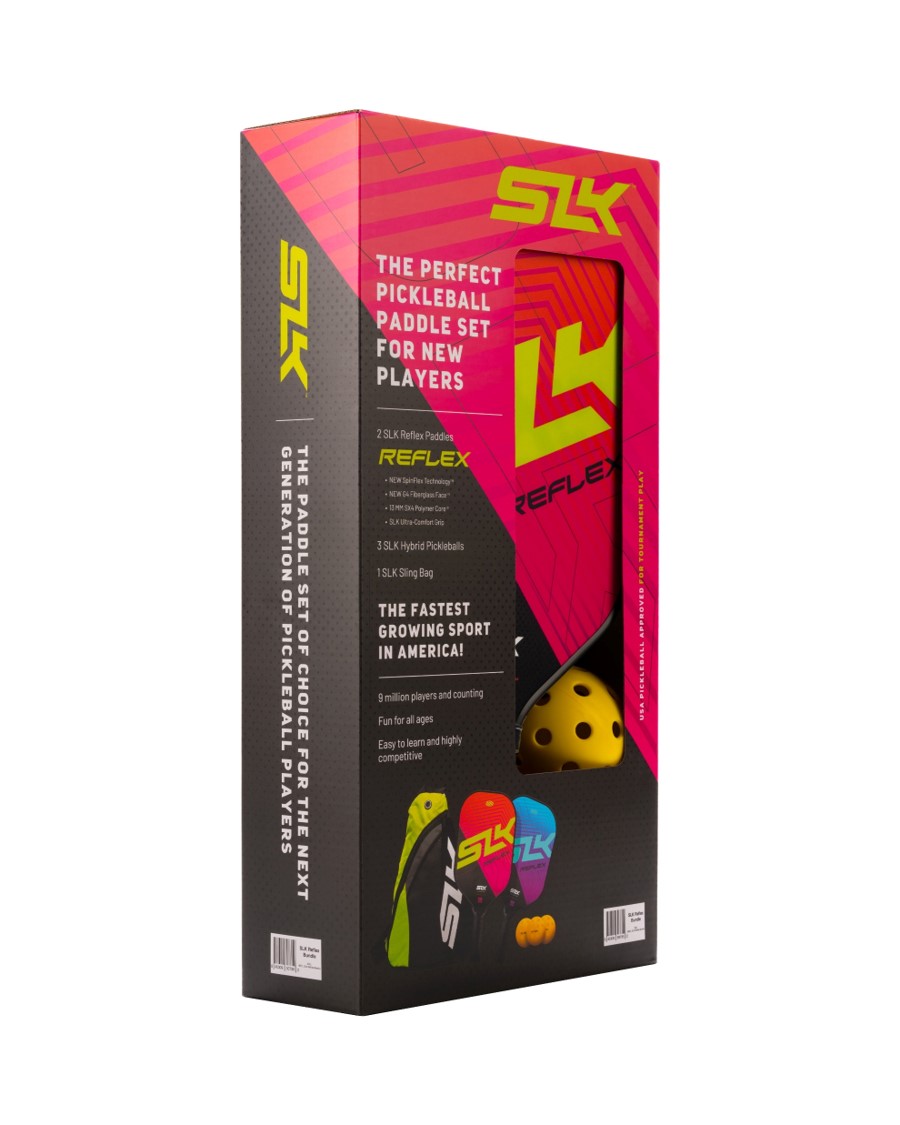 [셀커크] SLK 리플랙스 번들팩 피클볼패들 (SLK by Selkirk Reflex Pickleball Bundle)