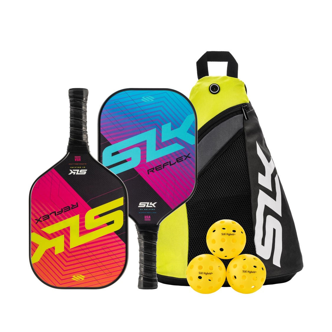 [셀커크] SLK 리플랙스 번들팩 피클볼패들 (SLK by Selkirk Reflex Pickleball Bundle)