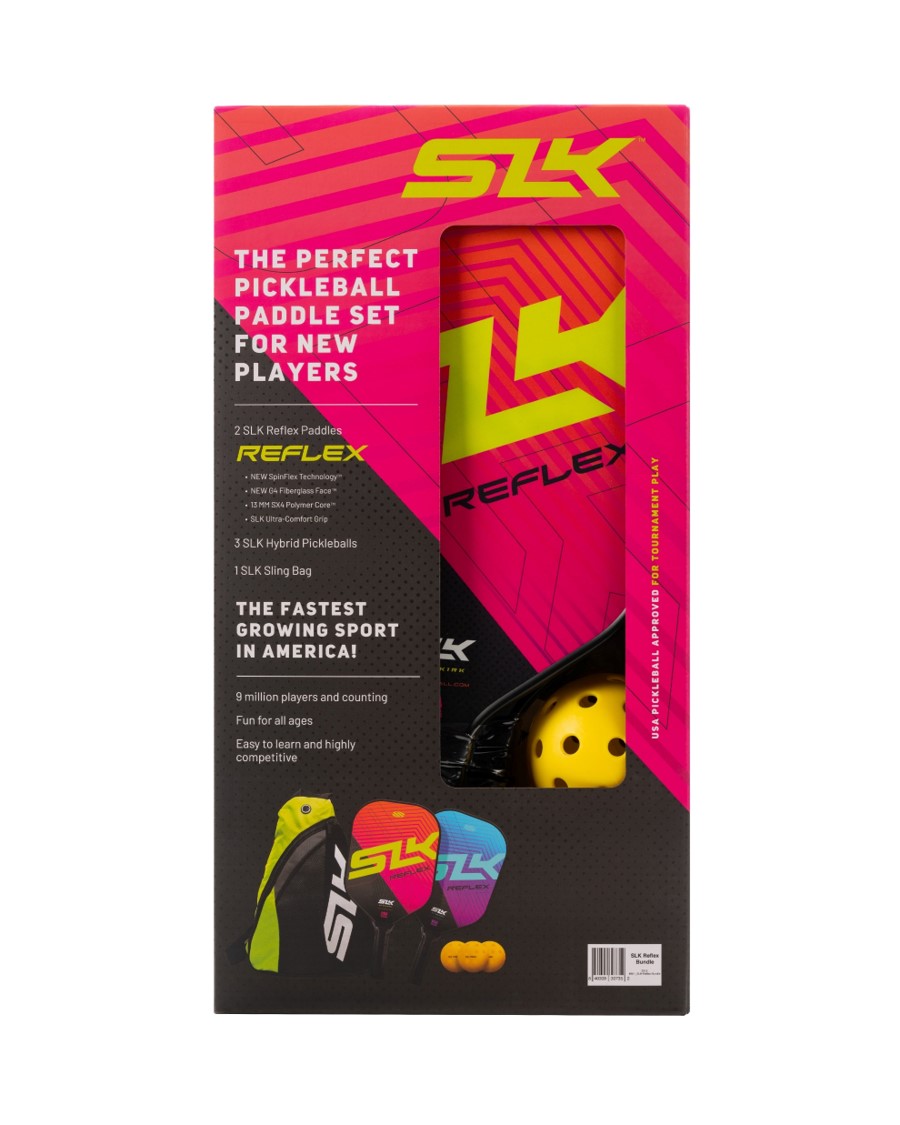 [셀커크] SLK 리플랙스 번들팩 피클볼패들 (SLK by Selkirk Reflex Pickleball Bundle)