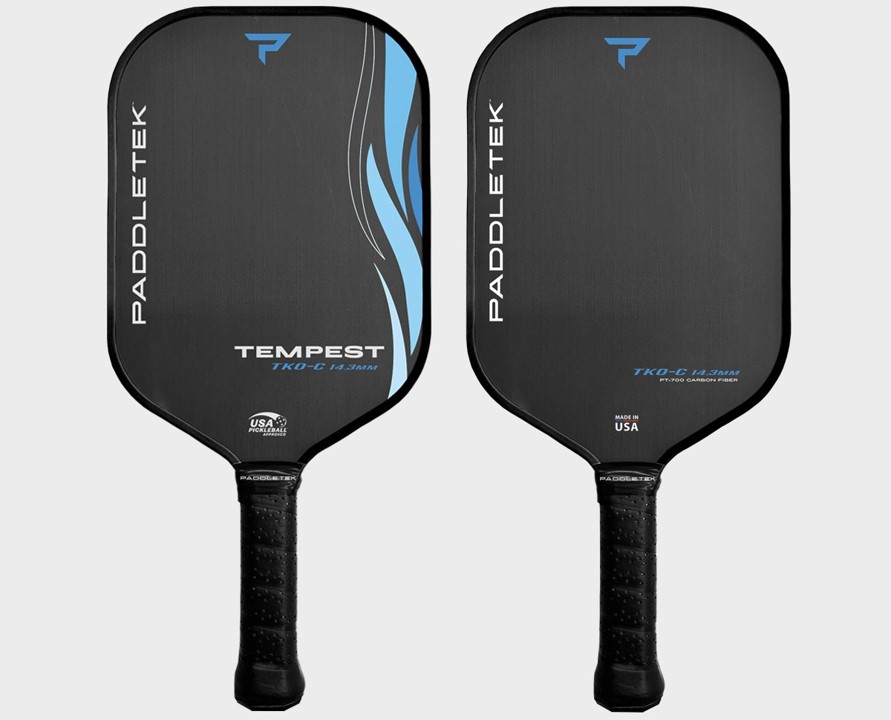 패들택 탬패스트 TKO-C 14.3mm 피클볼 패들 (Paddletek Tempest TKO-C 14.3 PICKLEBALL PADDLE)