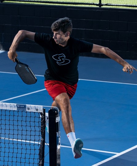 [런칭할인가] 기어박스 GX2 파워 리미티드 에디션 일롱게이티드  16mm 8.0온스 피클볼 패들